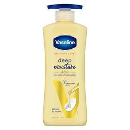 Vaseline Deep Moisture Serum In Lotion, 400 ml | Enriched with Glycerin for Nourished Soft Skin